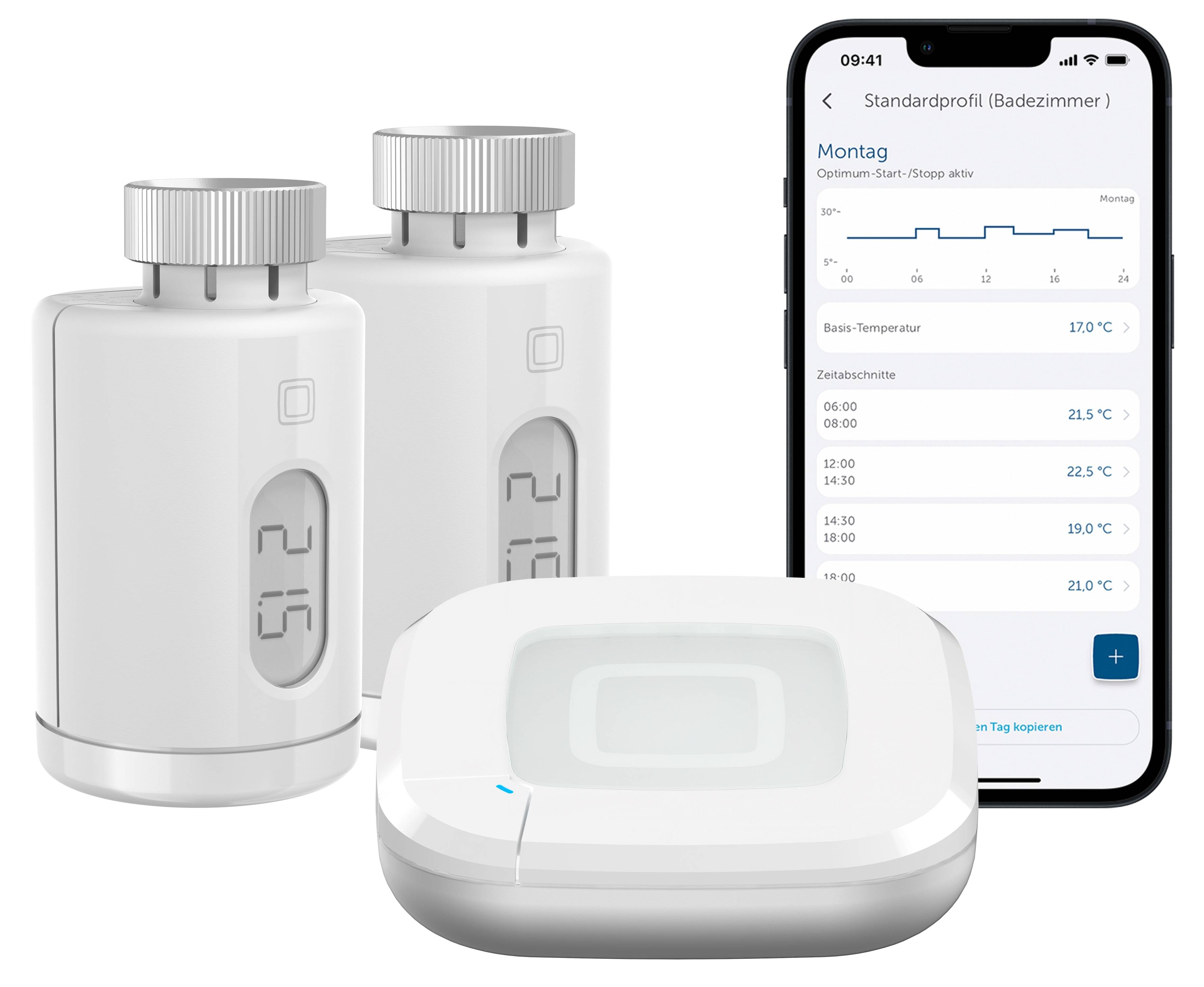 HOMEMATIC IP 162165A0 Starterset Heizen Pure