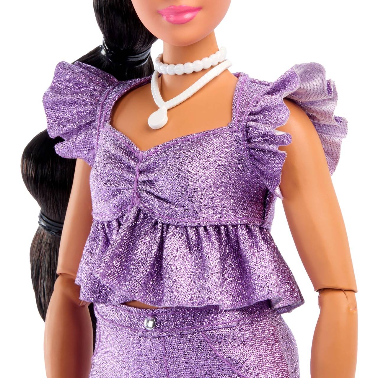 Mattel JFP43 - Barbie Deluxe Style - Purple Shorts