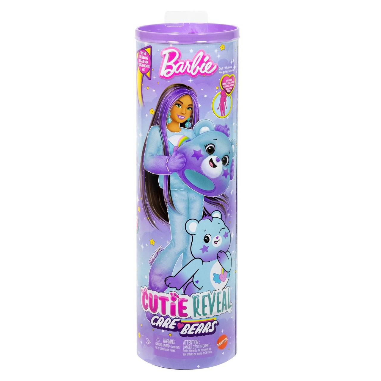 Mattel JFV61 - Barbie Licensed Cutie Reveal x Care Bears Series 2 - Dream Bright Bear