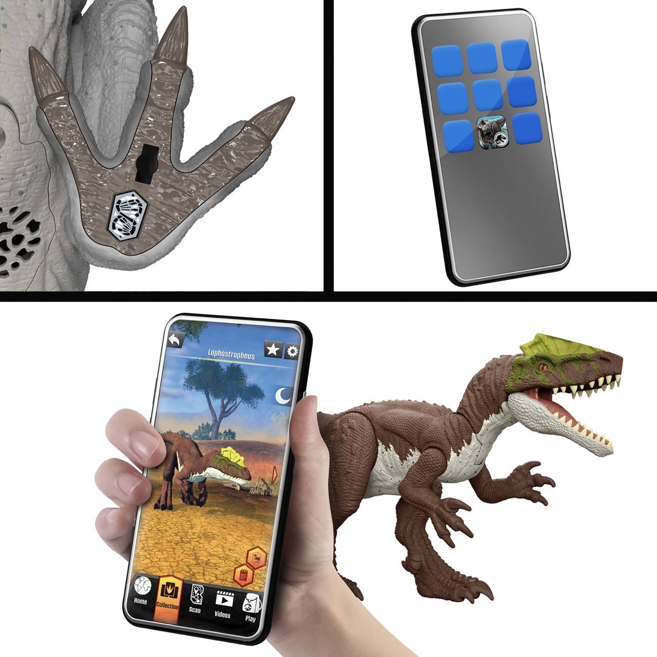 Mattel JCL75 - Jurassic World Gigantic Trackers Tyrannotitan