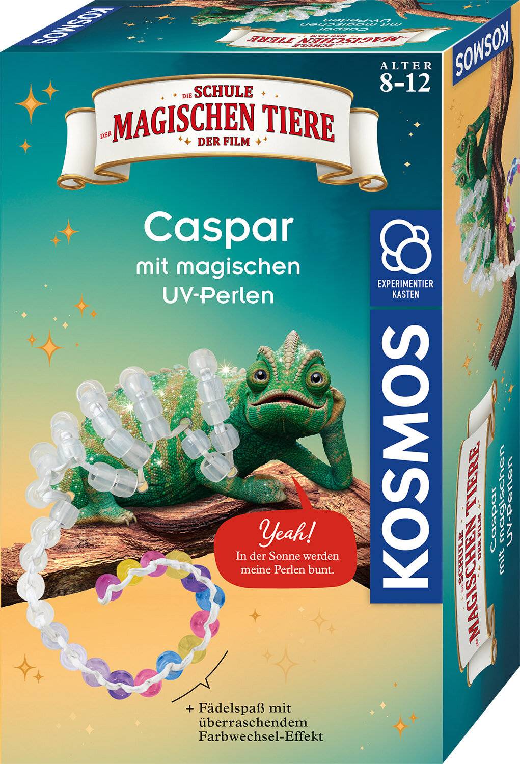 KOSMOS 658281 - Die Schule der magischen Tiere - Caspar mit magischen UV-Perlen - % MEX %
