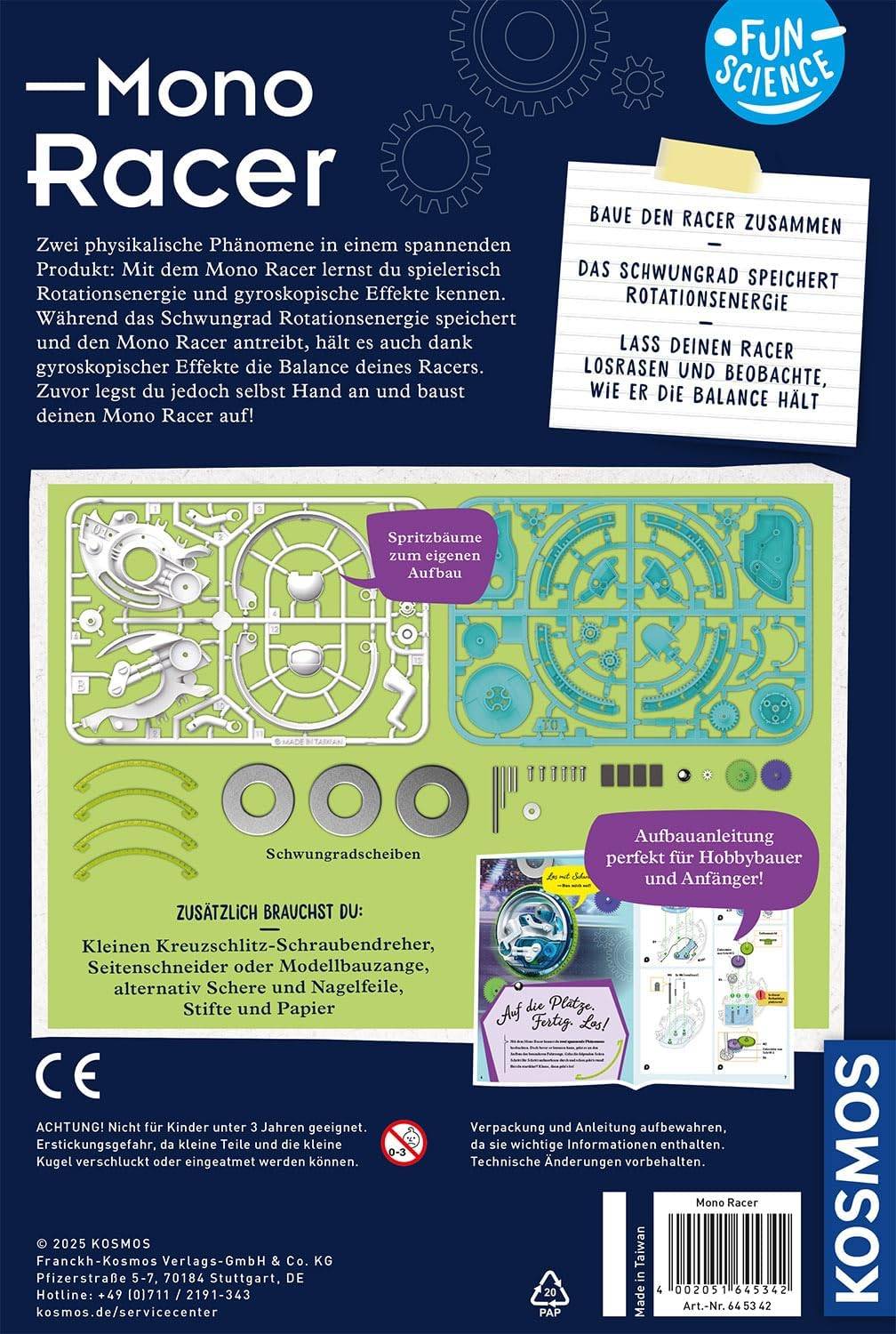 KOSMOS 645342 - Fun Science Mono Racer