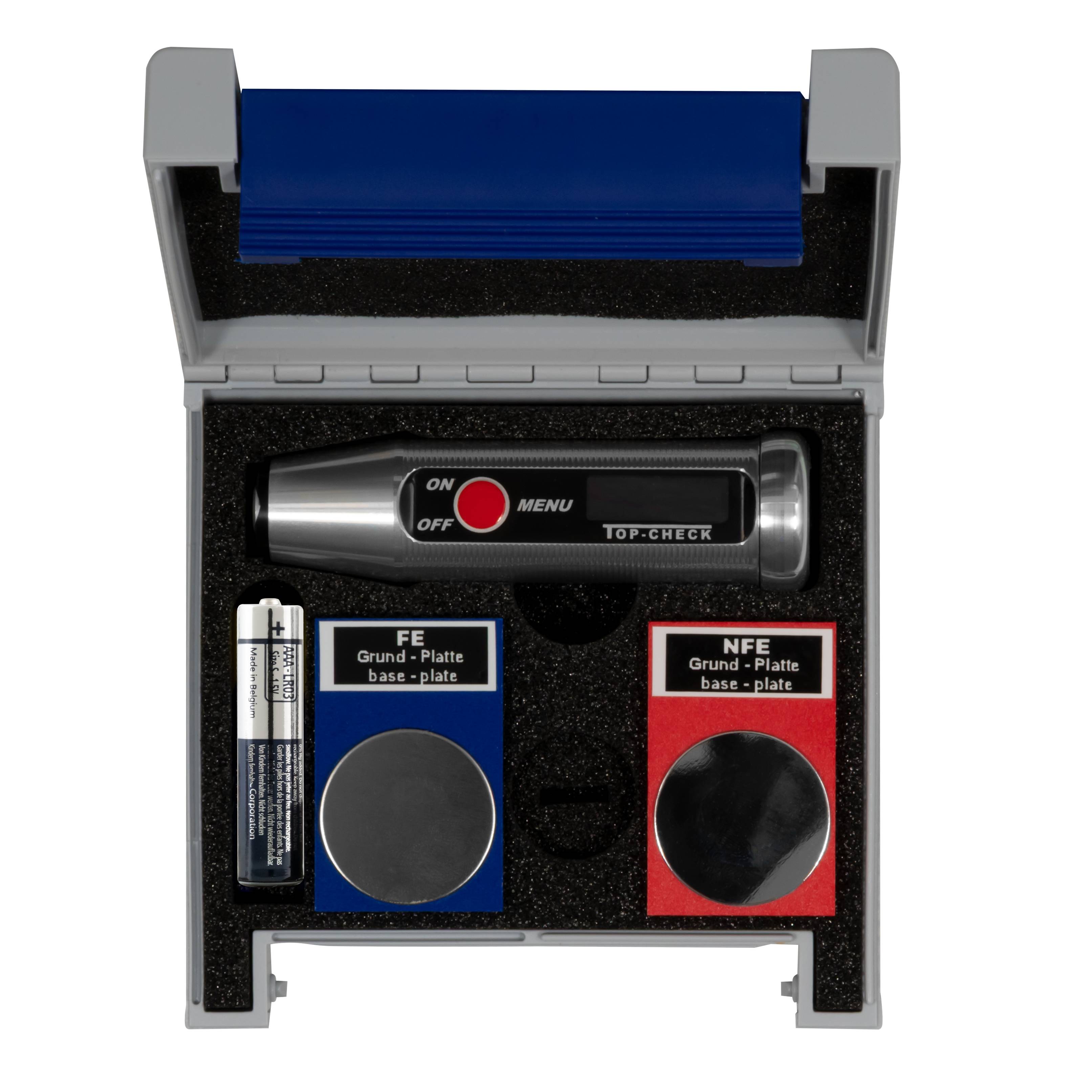 PCE Instruments Schichtdickenmessgerät LM-TC-FERRO für Fe Metalle |Fe 2…5000µm |Schwenkbar um 90° |Drahtlosschnittstelle