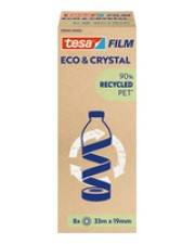 Tesa eco & crystal 8 Rollen Turm TESA 19mm x33m Tower