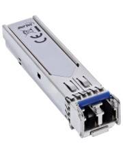 InLine SFP Modul LWL LX 1310nm Singlemode mit LC Buchsen 40km 2,5Gb/s 1 Gbps Duplex Voll-Duplex