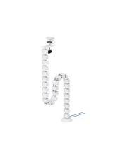 Neomounts Kabelschlauch clamp-on design universal weiß