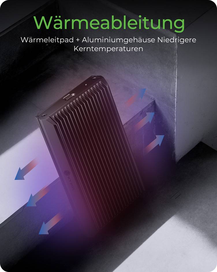 ICY BOX IB-1920M-C42 - Speichergehäuse - M.2 - M.2 NVMe Card / PCIe (NVMe)