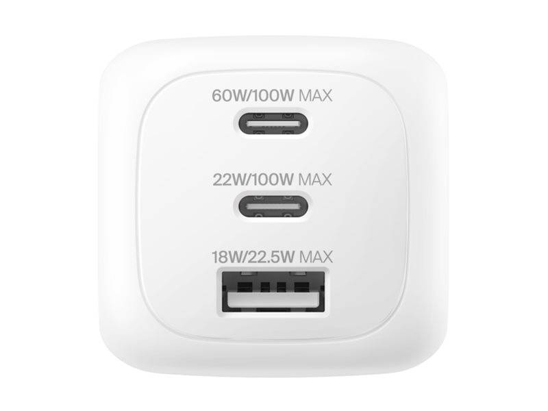 Belkin BoostCharge Pro - Netzteil - GaN - 100 Watt - PD 3.1/PPS - 3