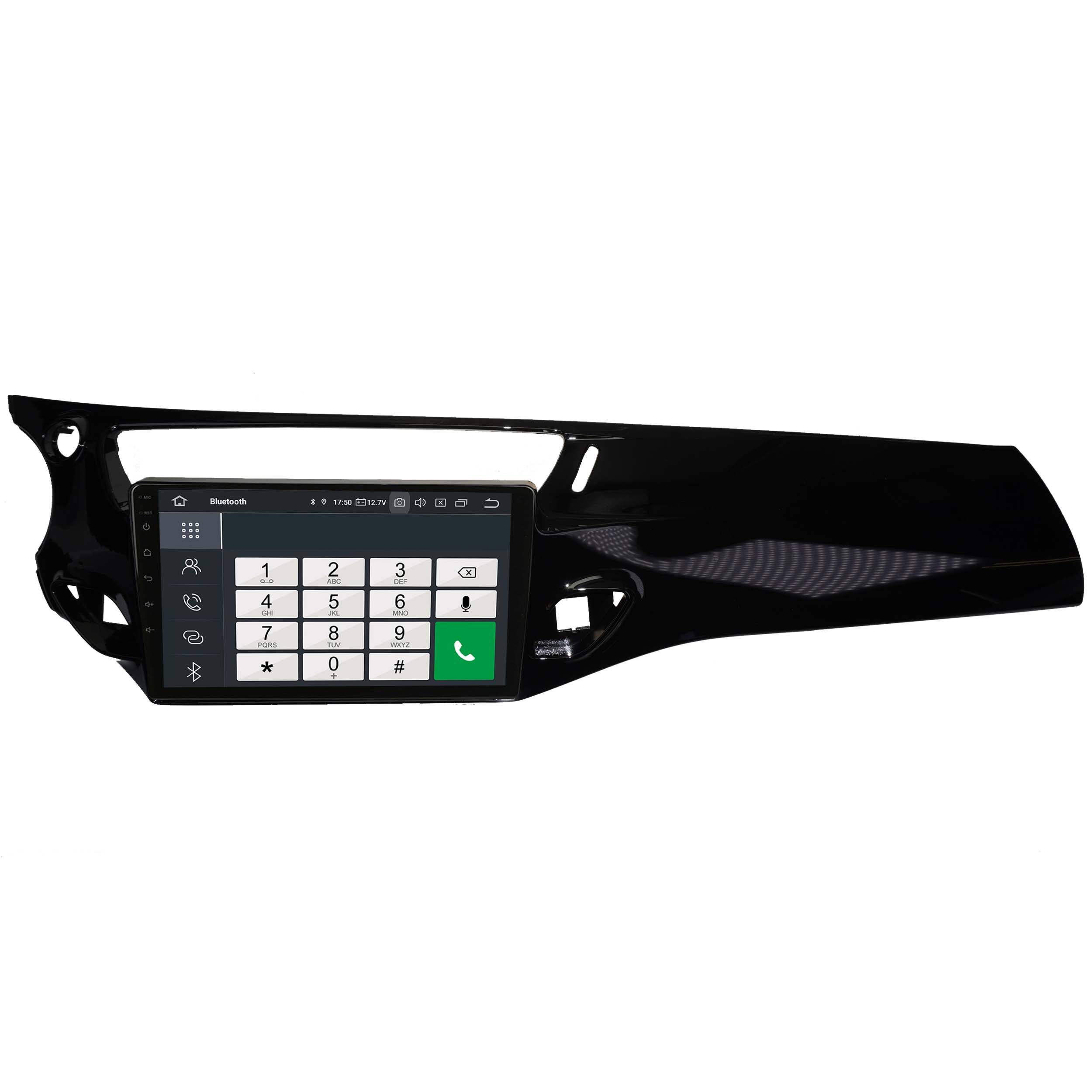 Für Citroen C3 DS3 Schwarz 9" Touchscreen Android Autoradio GPS Navi CarPlay