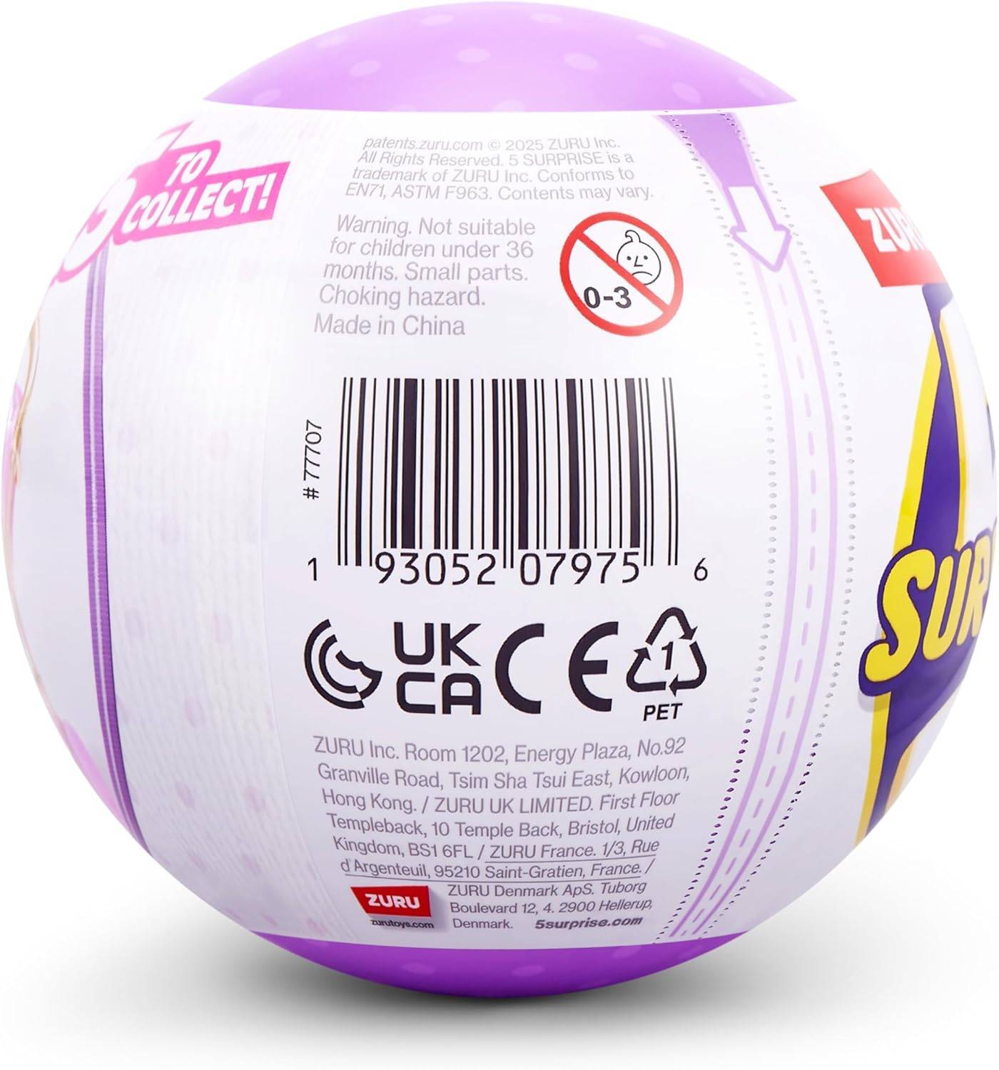 ZURU 77707 - 5 Surprise My Mini Baby Serie 2 - Überraschungs-Kugel