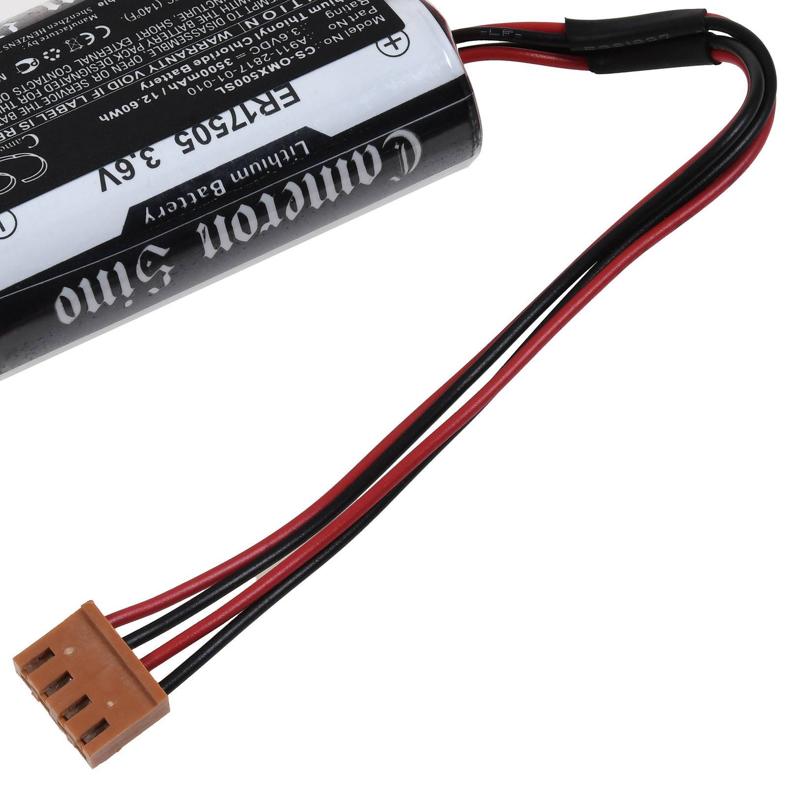 Powery SPS-Lithiumbatterie kompatibel mit Okuma E5503-490-012, 3,6V, Lithium-Mangandioxid