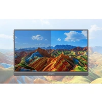 Arzopa A1S, 14,0" Portabler Monitor, 1920x1080, 60Hz, IPS, HDR, mini HDMI + USB-C, silber-grau Arzopa A1S, 14,0" Portabler Monitor, 1920x1080, 60Hz, IPS, HDR, mini HDMI + USB-C, silber-grau