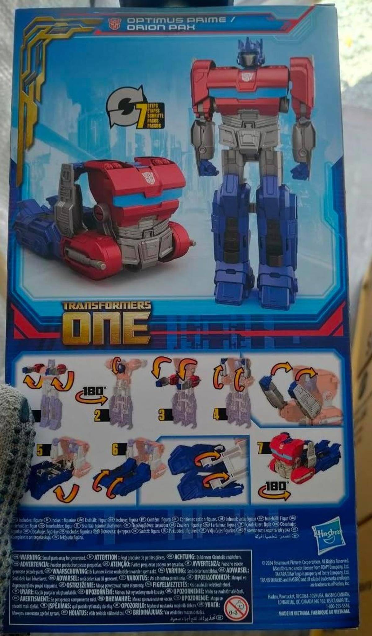 Hasbro Transformers One Mega Changer Optimus Prime Orion Pax Actionfigur