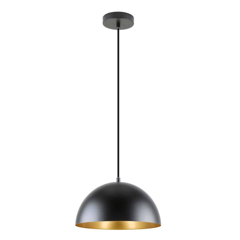 LED Universum 02371 Pendelleuchte "Jada" schwarz - gold