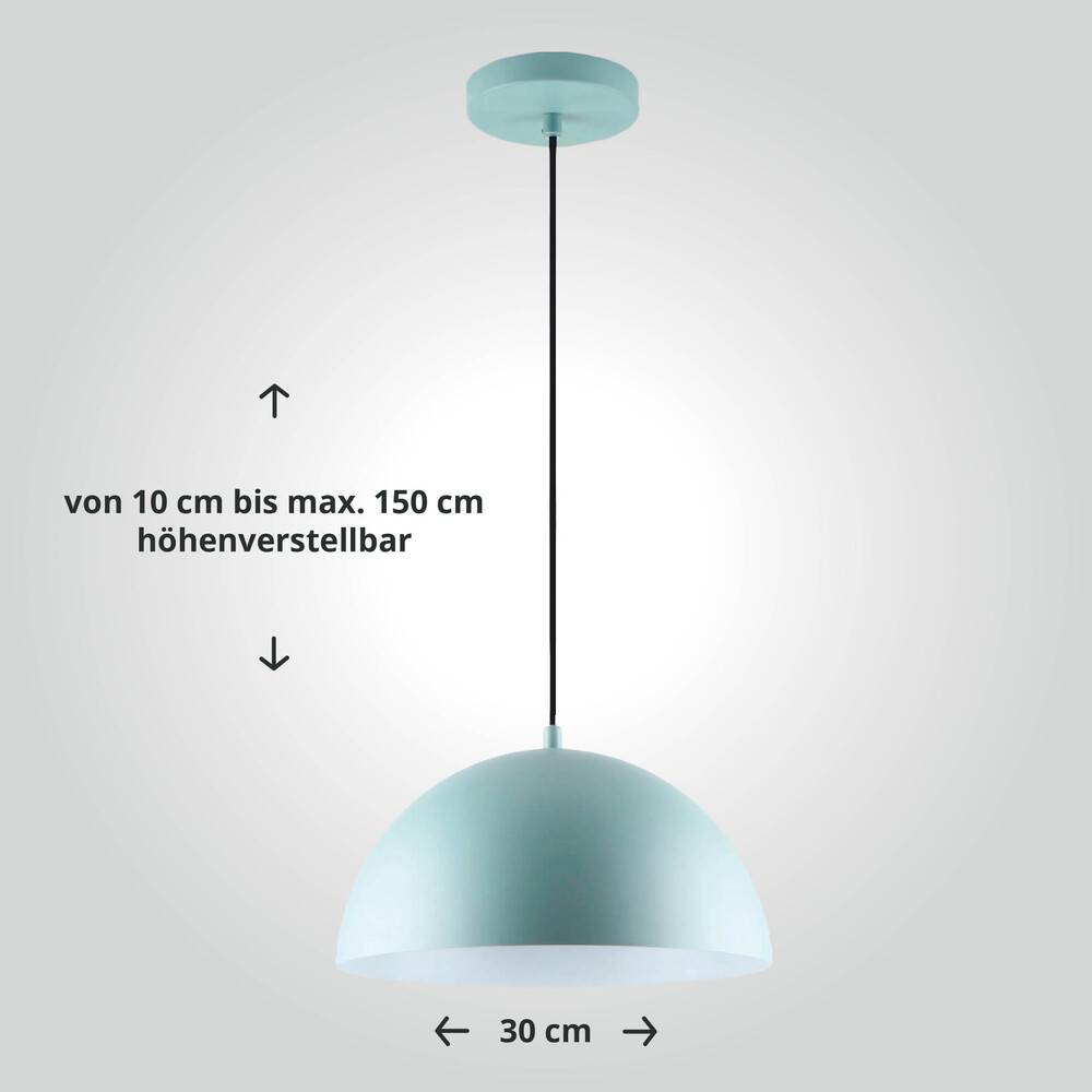 LED Universum 24304 Pendelleuchte "Jada" mint