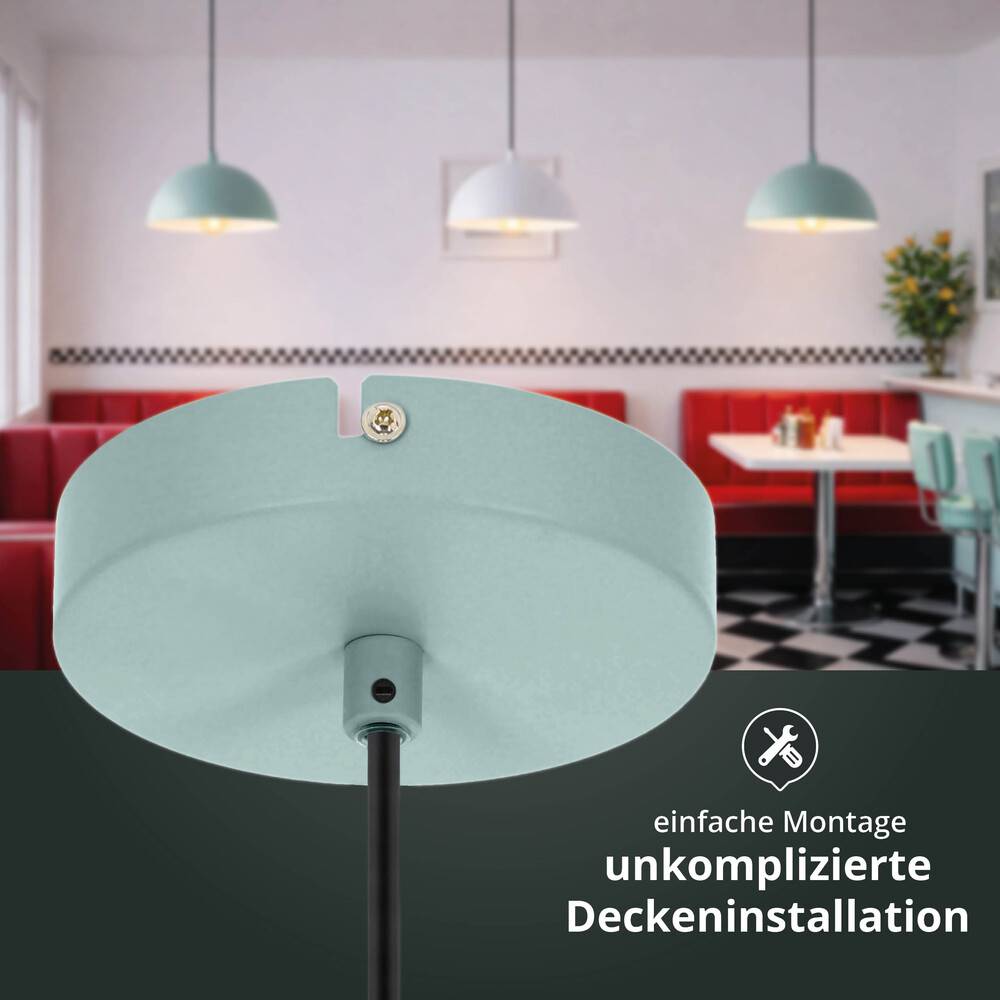 LED Universum 24304 Pendelleuchte "Jada" mint