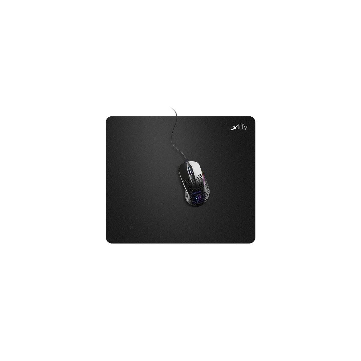 Cherry Xtrfy GP3 Gaming Mousepad 420 x 350 mm – Hard Pad mit PC-Oberfläche & rutschfestem Gummiboden