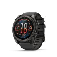 Garmin Sportuhr Fenix 8 AMOLED Sapphire Dunkelgrau