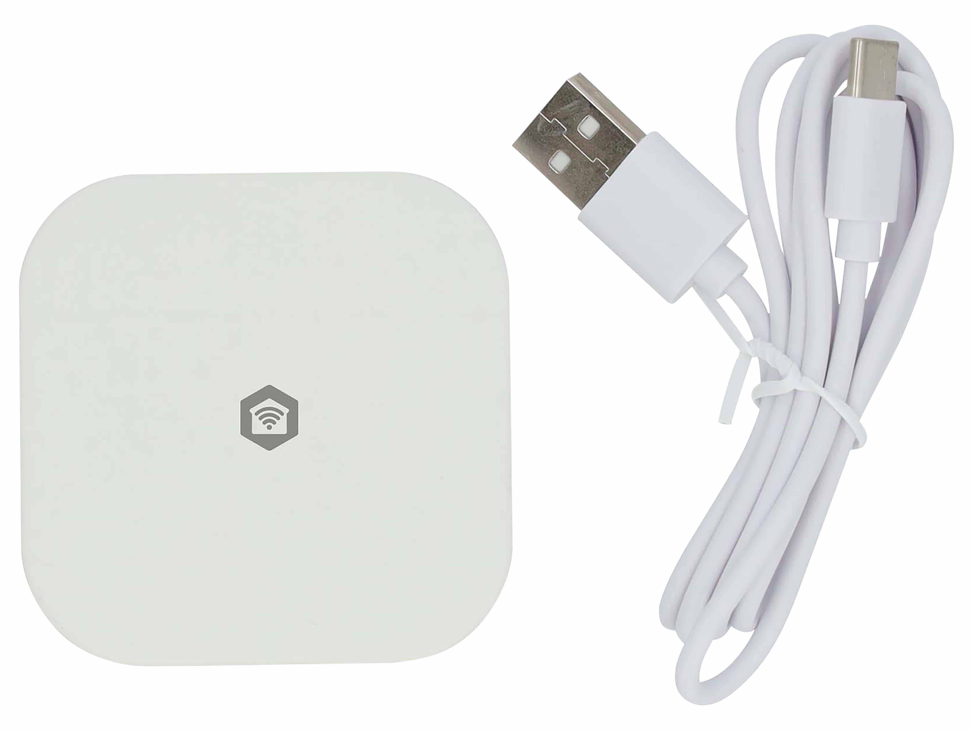 NEDIS Gateway SmartLife, 50 Geräte, Stromversorgung über USB, weiß