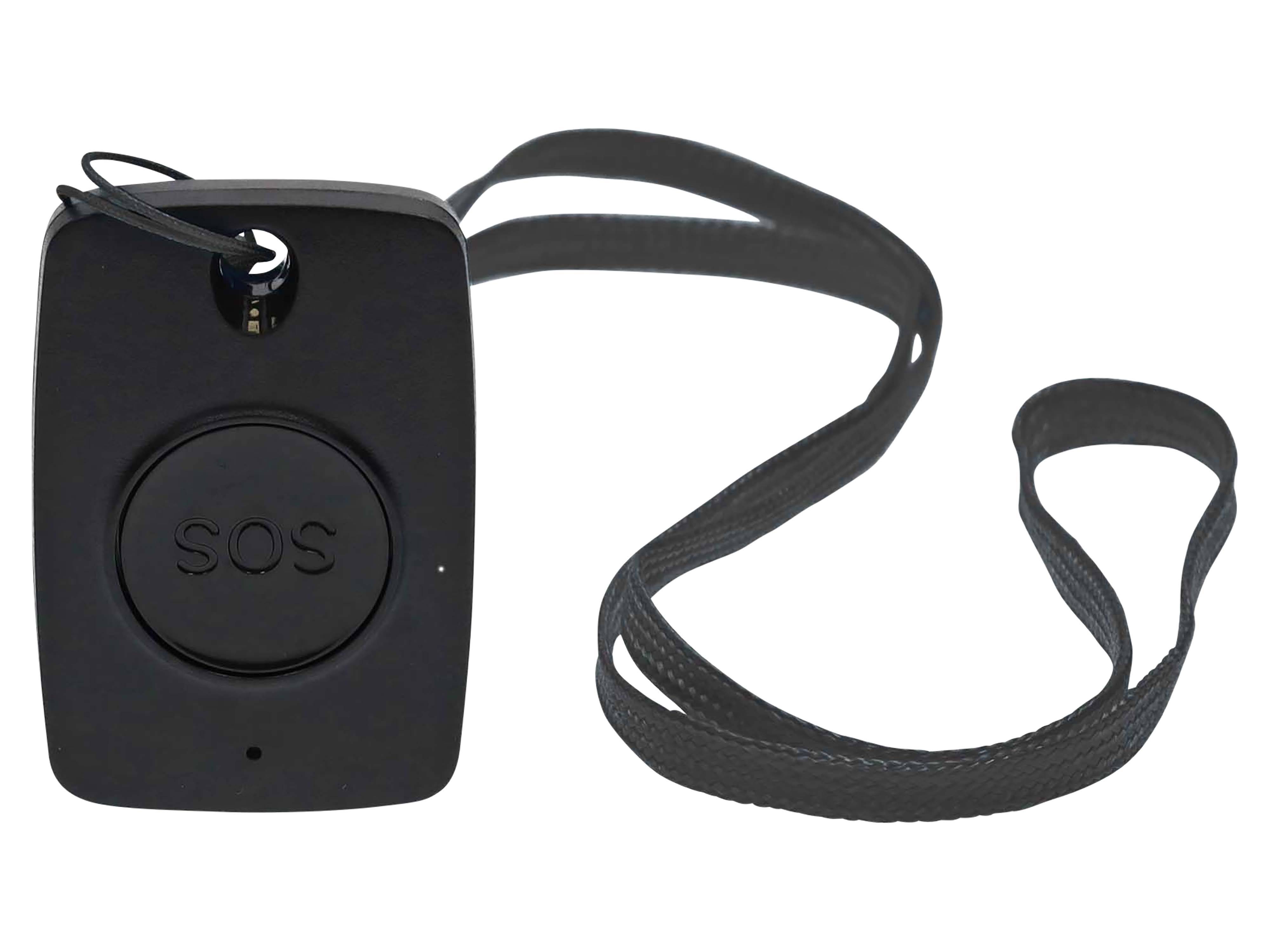 NEDIS Smart-Panik-Knopf, schwarz