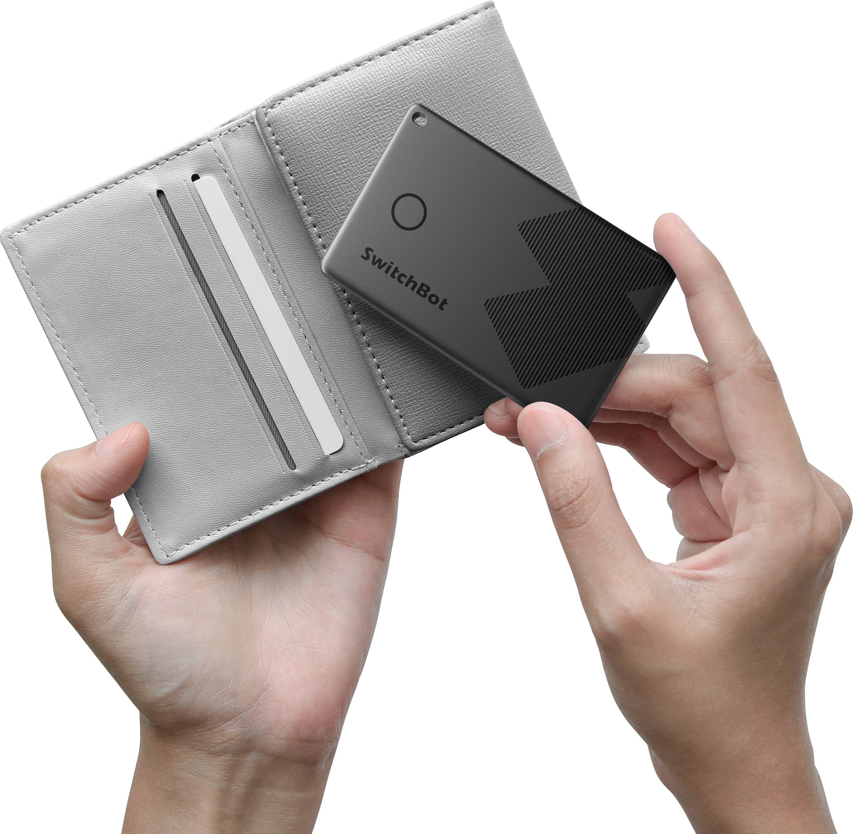 SWITCHBOT Geldbörsen-Tracker-Karte, schwarz