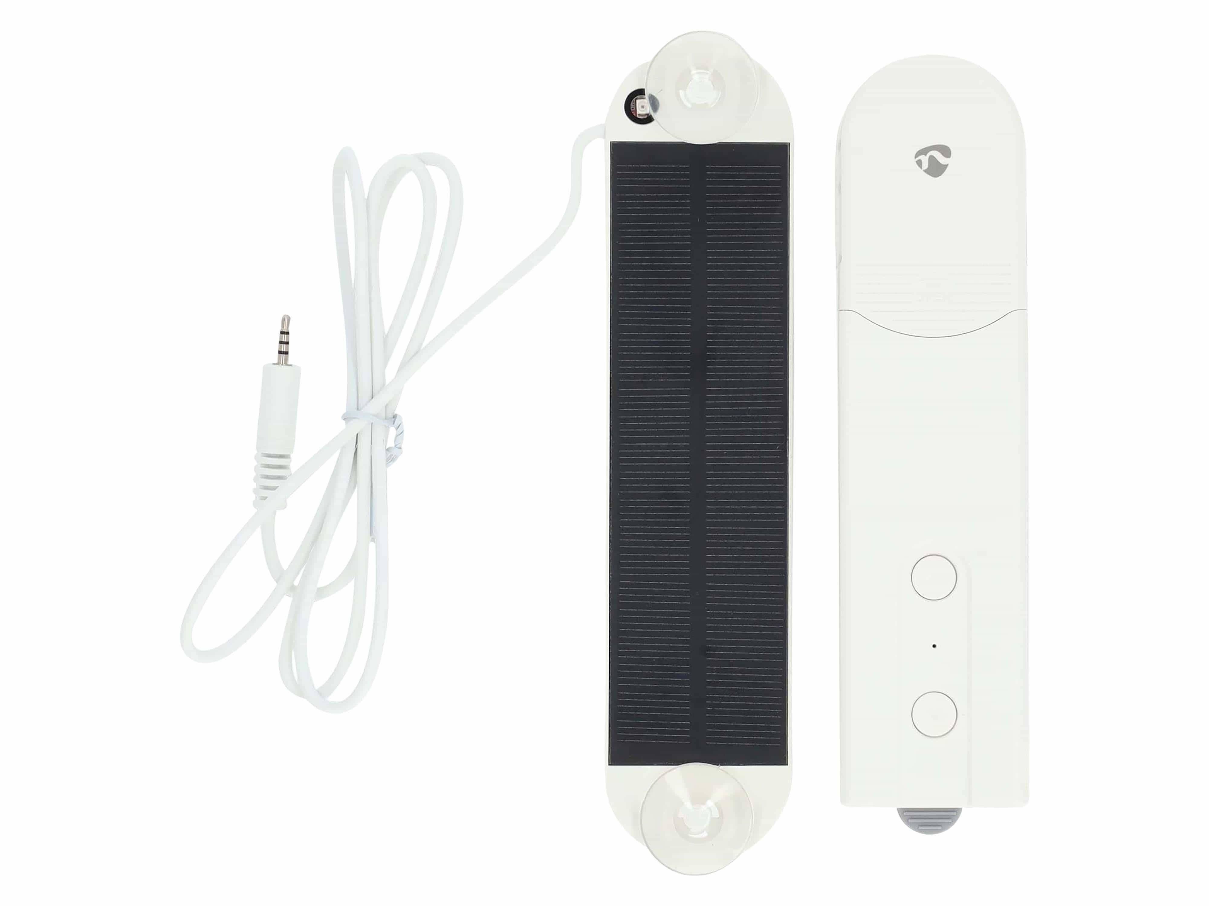 NEDIS Vorhangöffner SmartLife, Netzstrom-/Solarbetrieben, weiß