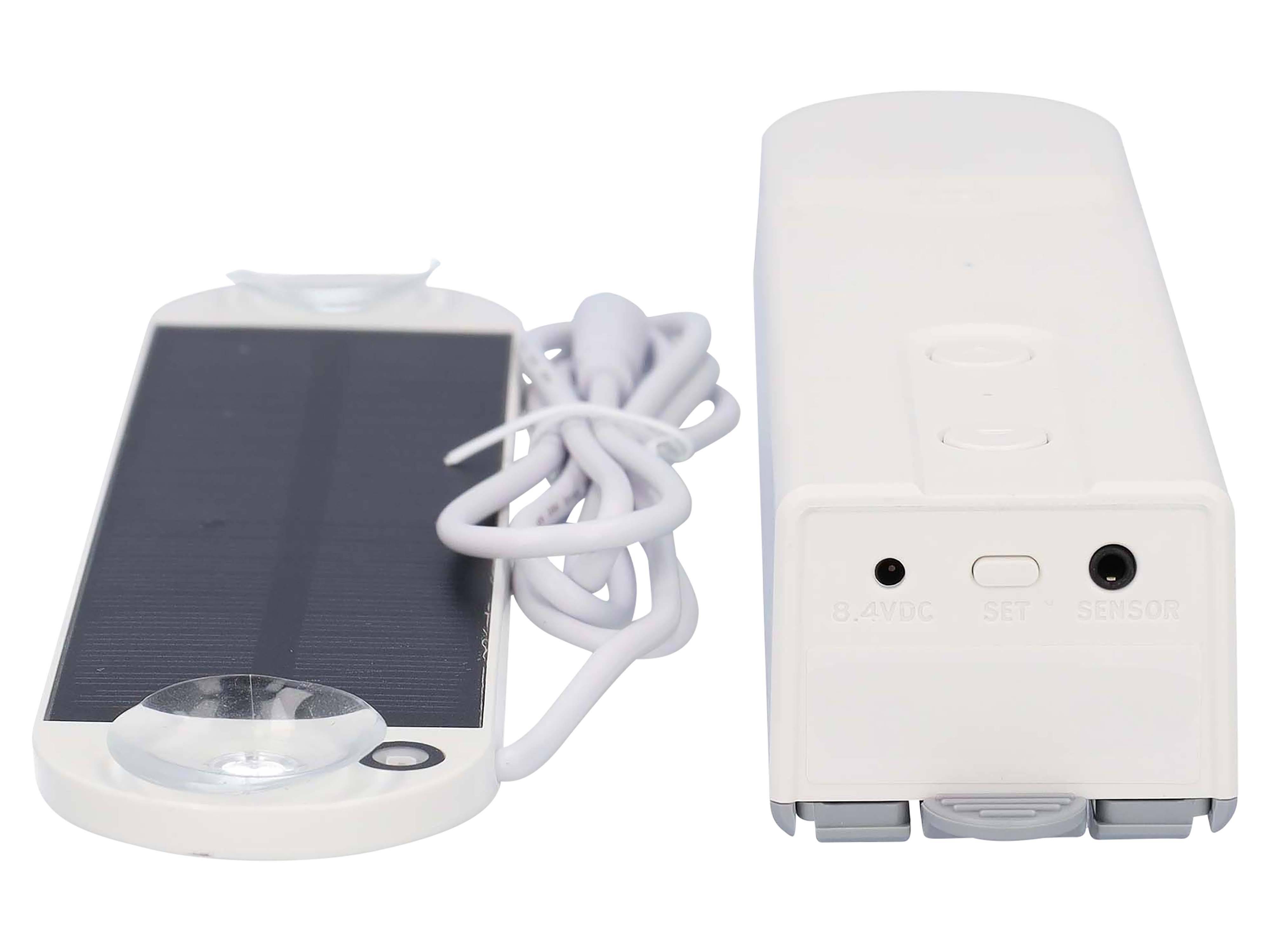 NEDIS Vorhangöffner SmartLife, Netzstrom-/Solarbetrieben, weiß