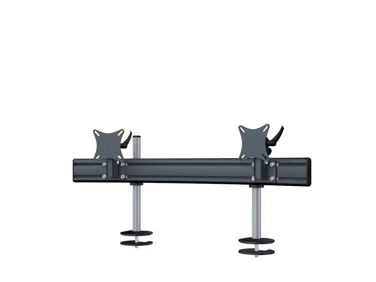 Para System Monitorhalterung für 2 Monitore Einbauadapter mit Kabelauslass (MA) 2er - 20''-24''