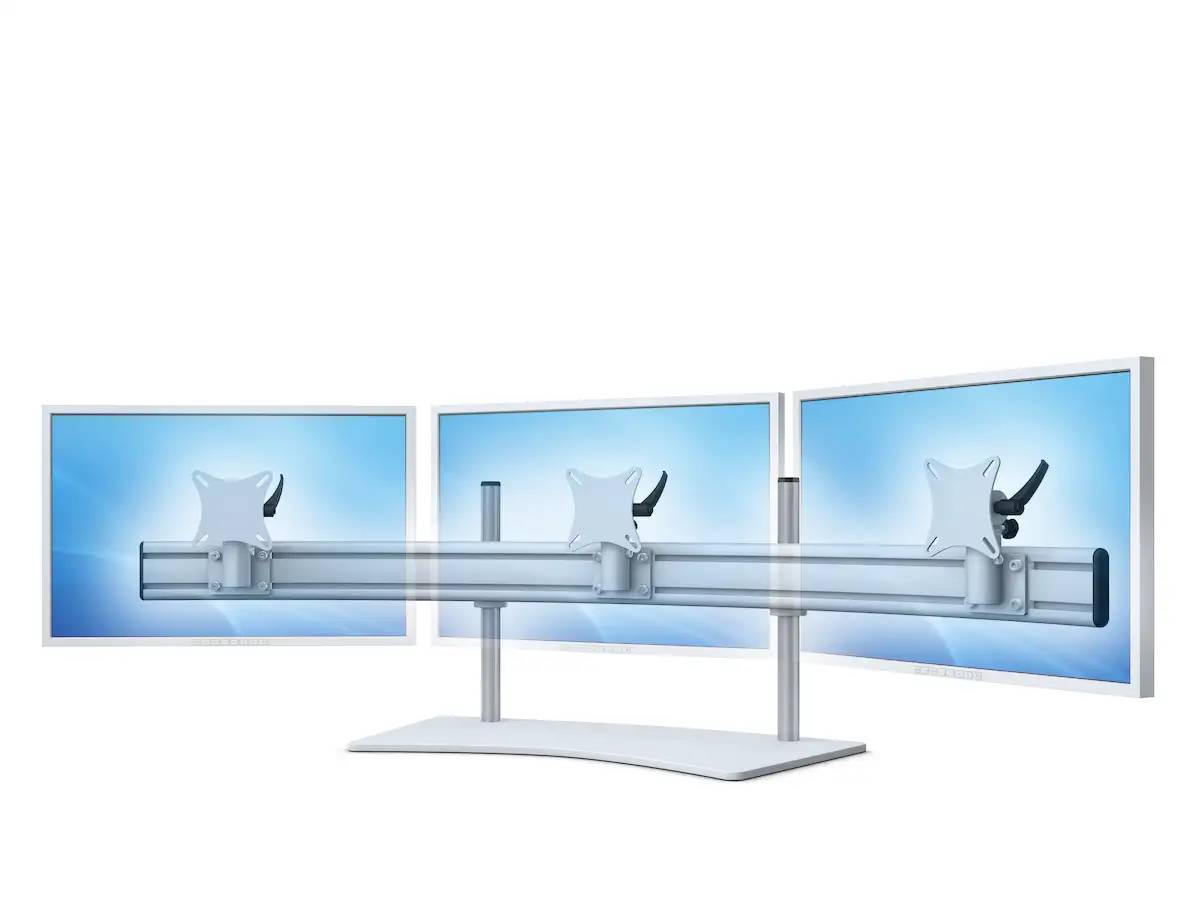 Para-System Monitorhalter für 3 Monitore mit Tisch-Stand 3er - 20''-24''