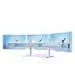 Para-System Monitorhalter (gebogene Traverse) für 3 Bildschirme mit Tisch-Stand 3er - 20''-24'' Para-System Monitorhalter (gebogene Traverse) für 3 Bildschirme mit Tisch-Stand 3er - 20''-24''