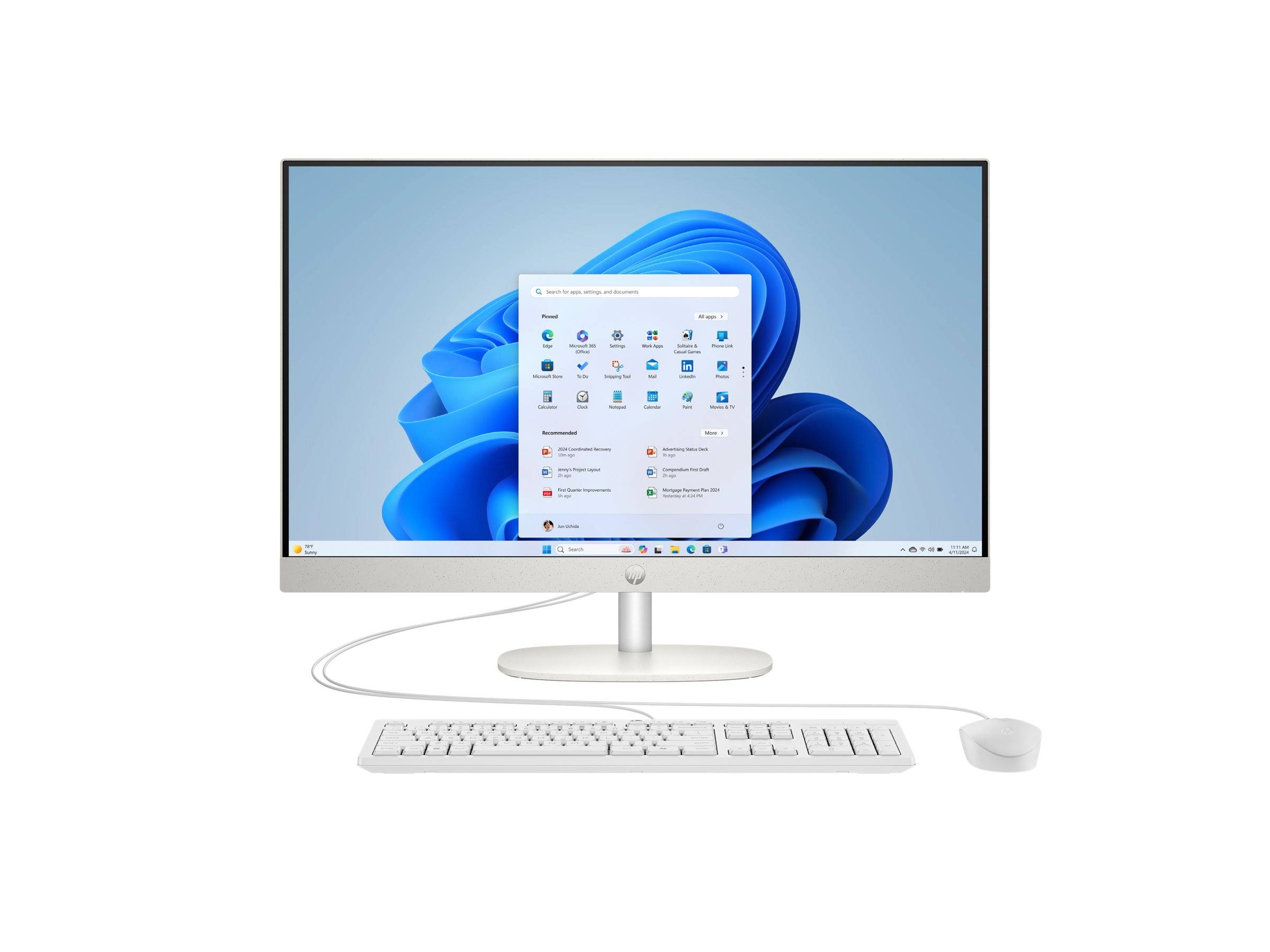 HP All-in-One PC 27-cr2155ng [68,5cm (27") FHD-Display, Intel Core Ultra 5 225U,