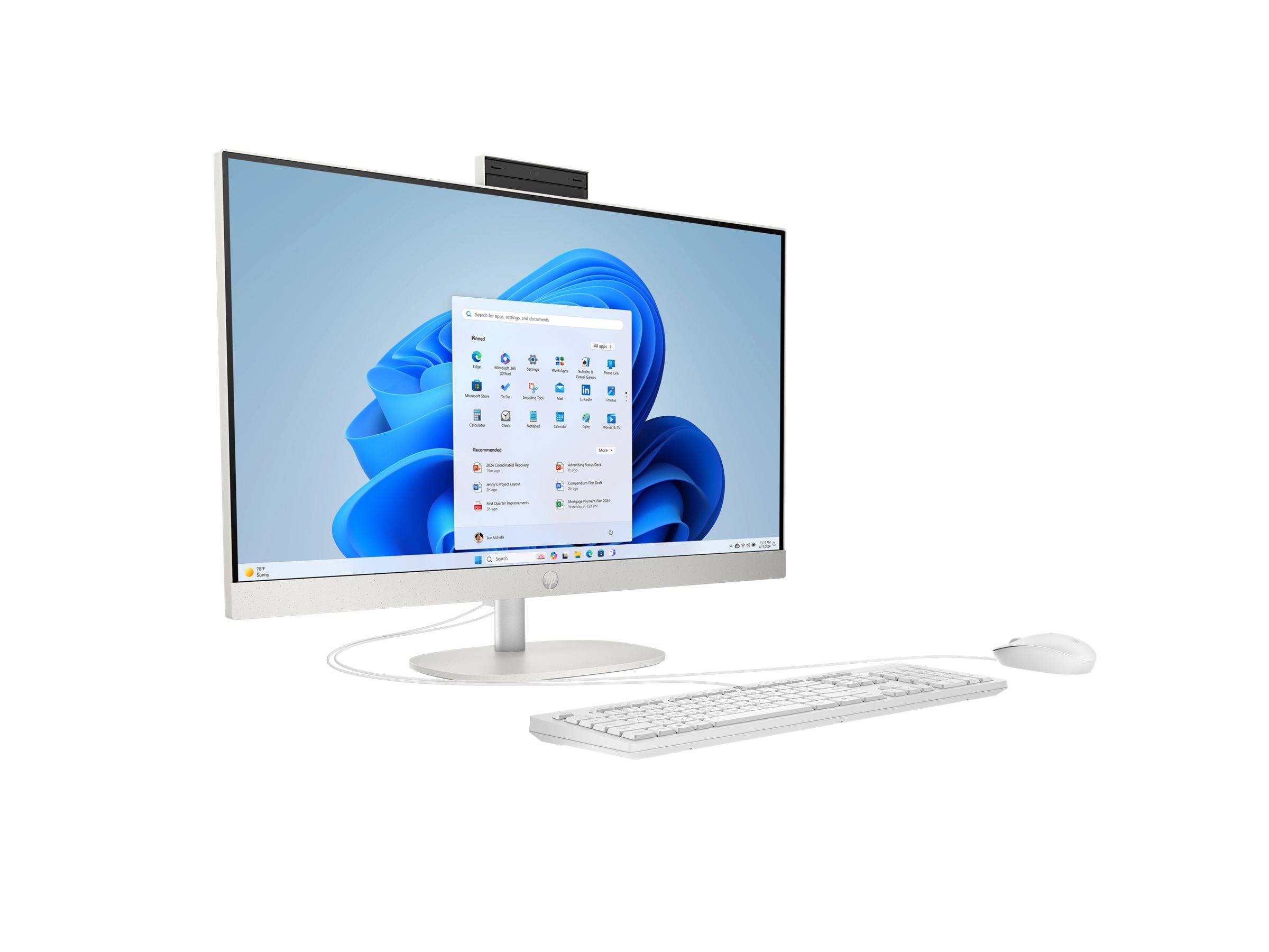 HP All-in-One PC 27-cr2150ng [68,5cm (27") FHD-Display, Intel Core Ultra 5 225U,