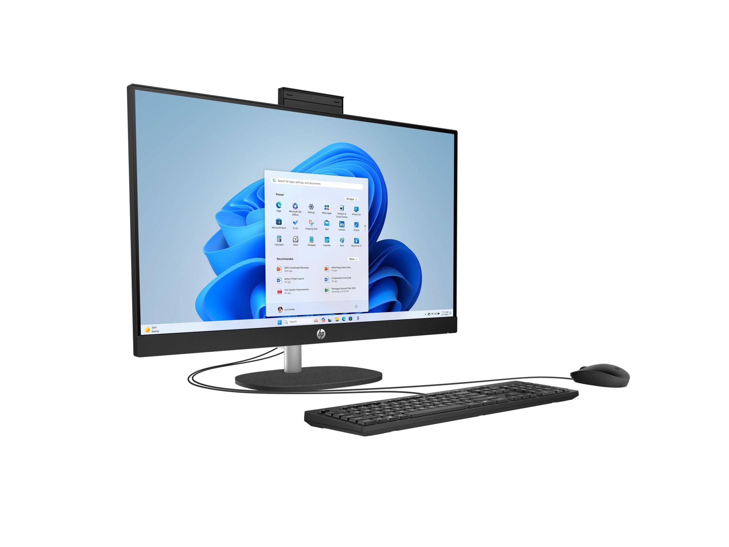 HP All-in-One PC 27-cr2155ng [68,5cm (27") FHD-Display, Intel Core Ultra 5 225U,