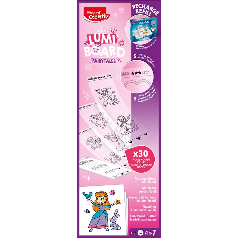 Maped Creativ Nachfüllpackung "Prinzessin" für LUMI BOARD