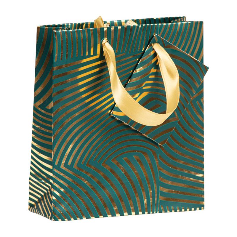 Clairefontaine Weihnachts-Geschenktüte "Émeraude", klein