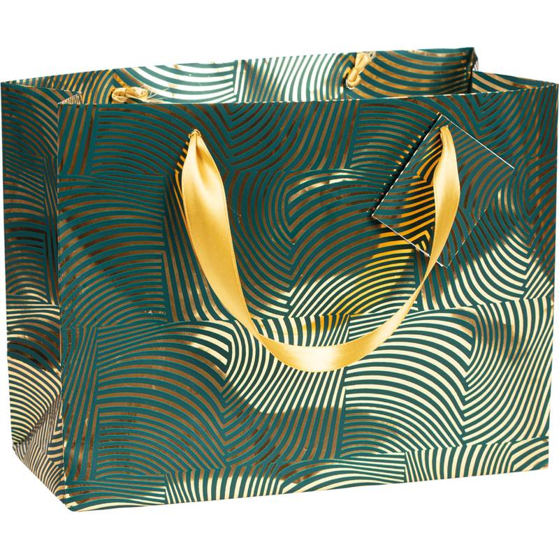 Clairefontaine Weihnachts-Geschenktüte "Émeraude", groß