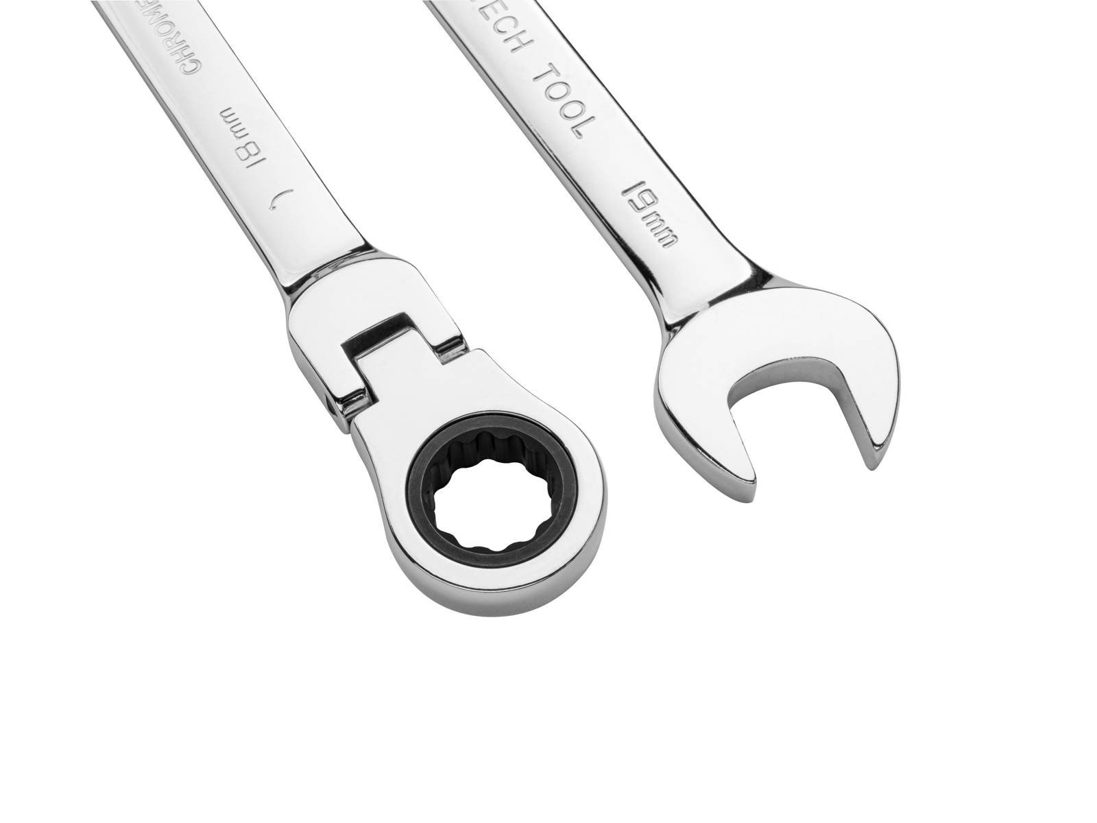 Jetech 10-tlg. Gelenk-Ratschenschlüsselsatz