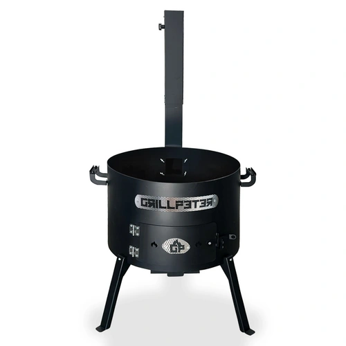 Utschak Asamat Ø50 cm mit Abzugsrohr Feuerofen für Kazan 22 Liter Utschak Asamat Ø50 cm mit Abzugsrohr Feuerofen für Kazan 22 Liter