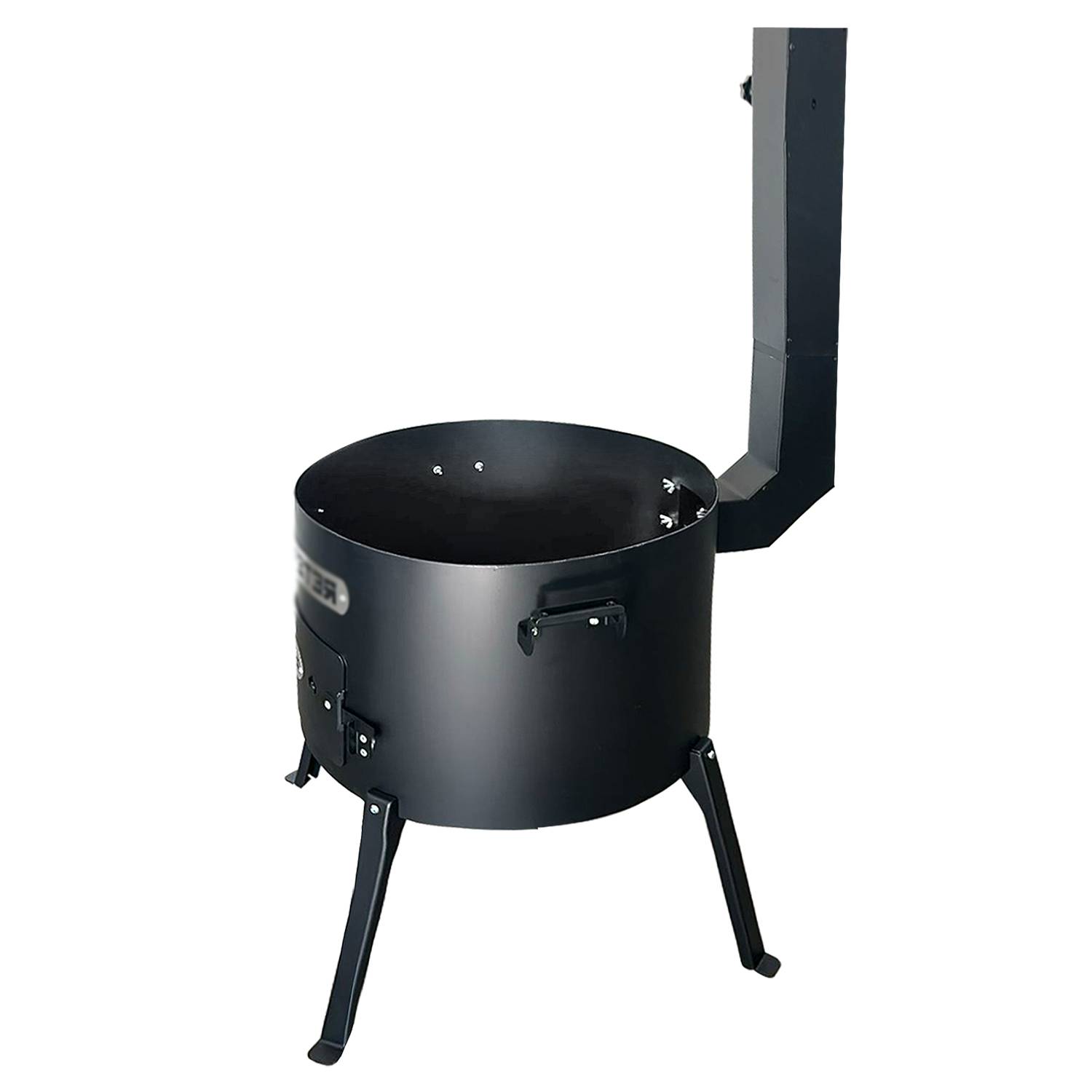 Utschak Asamat Ø50 cm mit Abzugsrohr Feuerofen für Kazan 22 Liter