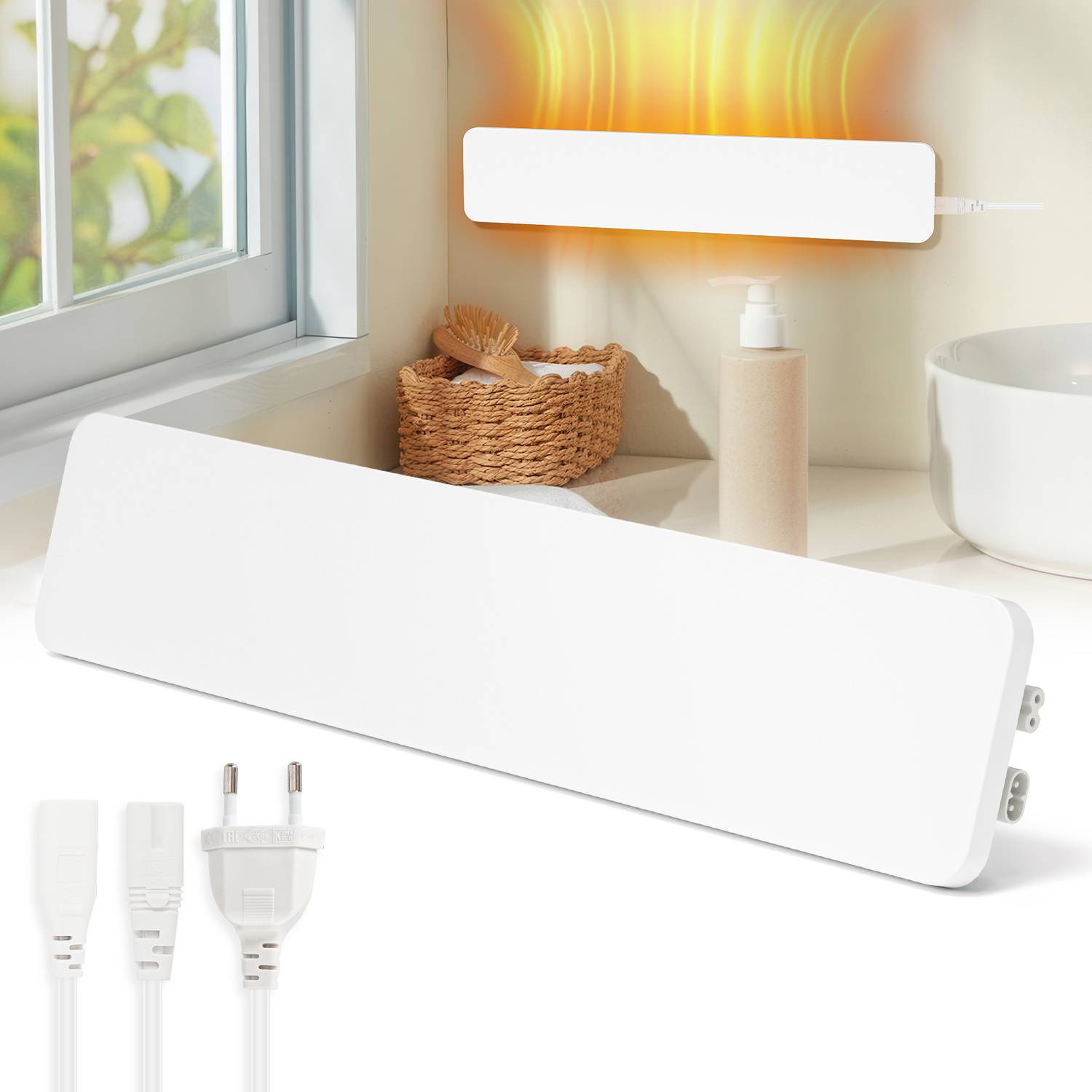 Schimmelentferner -Set Infrarot Heizung Wand Bad Chemiefrei Die Schimmelspray und zur Schimmelfarbe