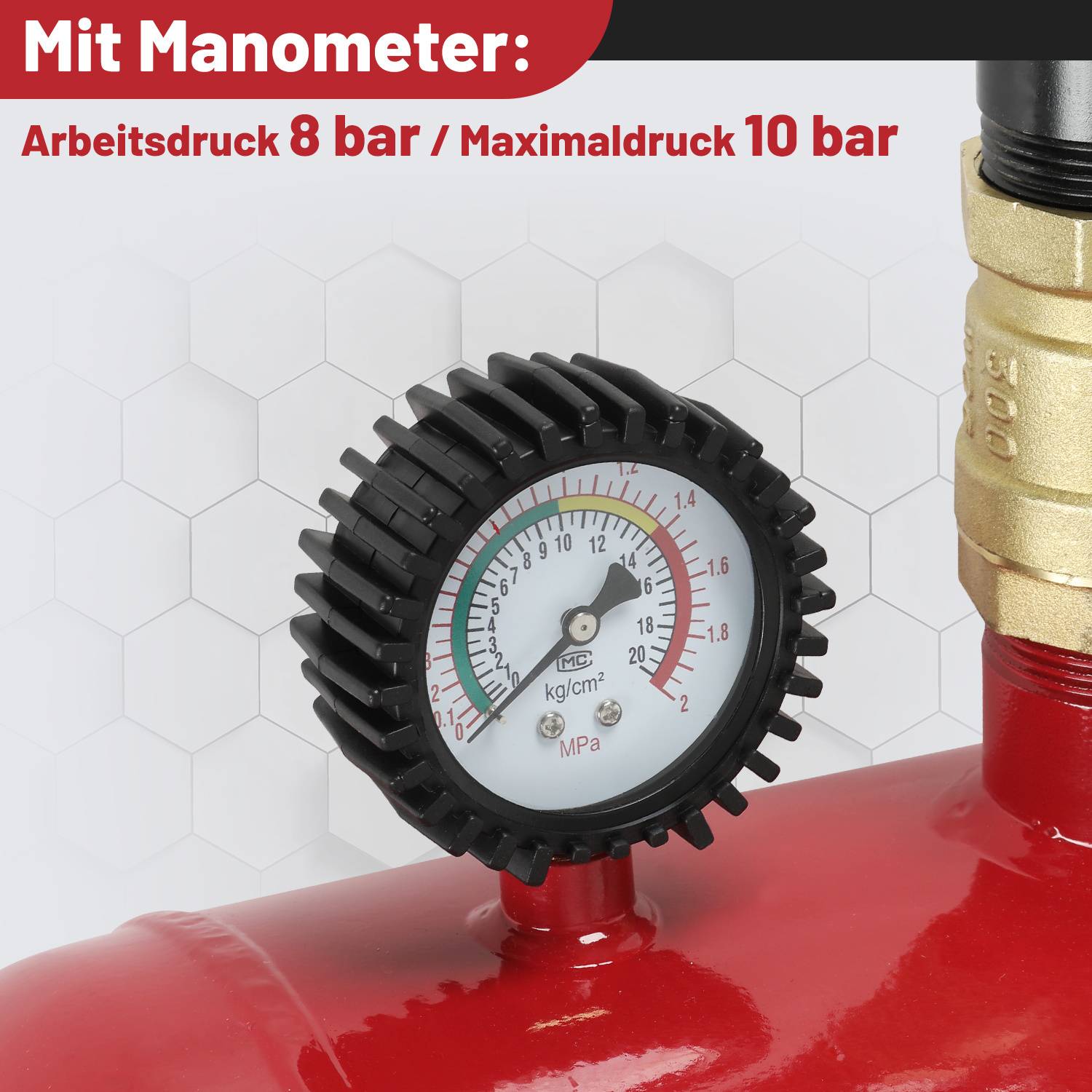 Reifenfüller Booster Schockfüller 20L Airbooster Luftkanone Befüllhilfe