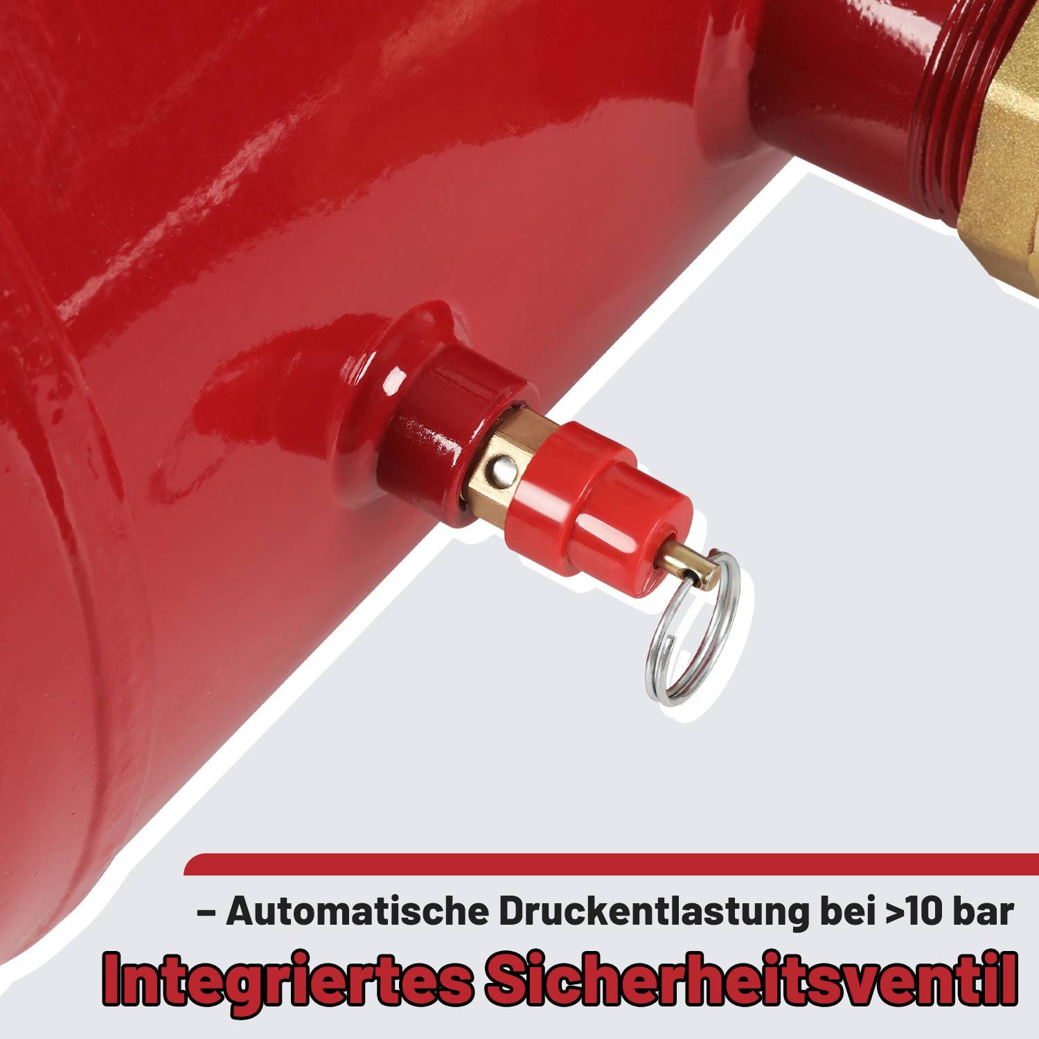 Reifenfüller Booster Schockfüller 40L Airbooster Luftkanone Befüllhilfe