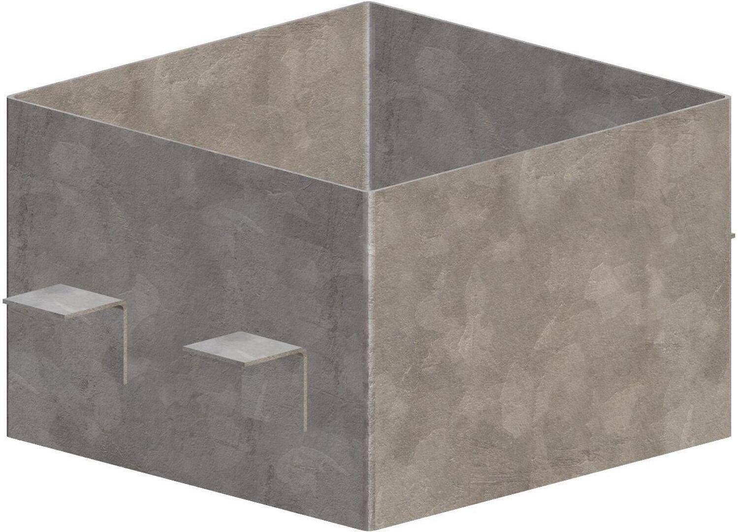 Atec Steckverbinder für L90 Schachtelement lichte Weite 120x120mm