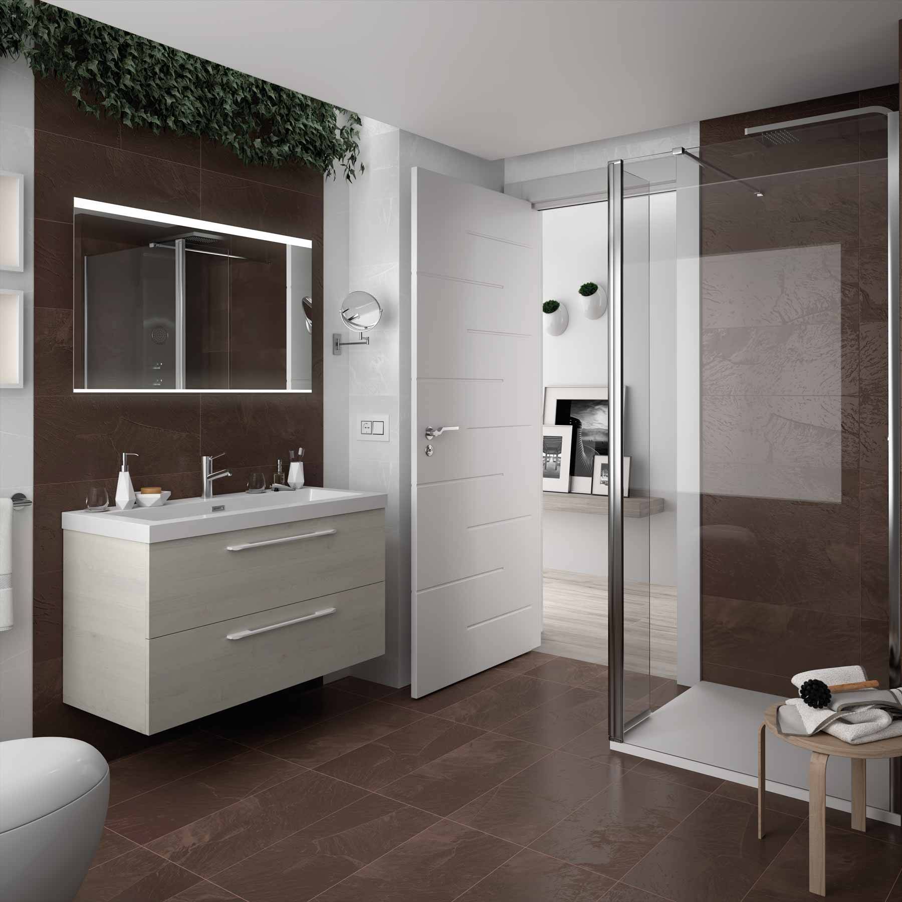 Salgar Waschtisch TOSCANA 1005 MINERALGUSS WEIß 1005 x 50 x 460 mm