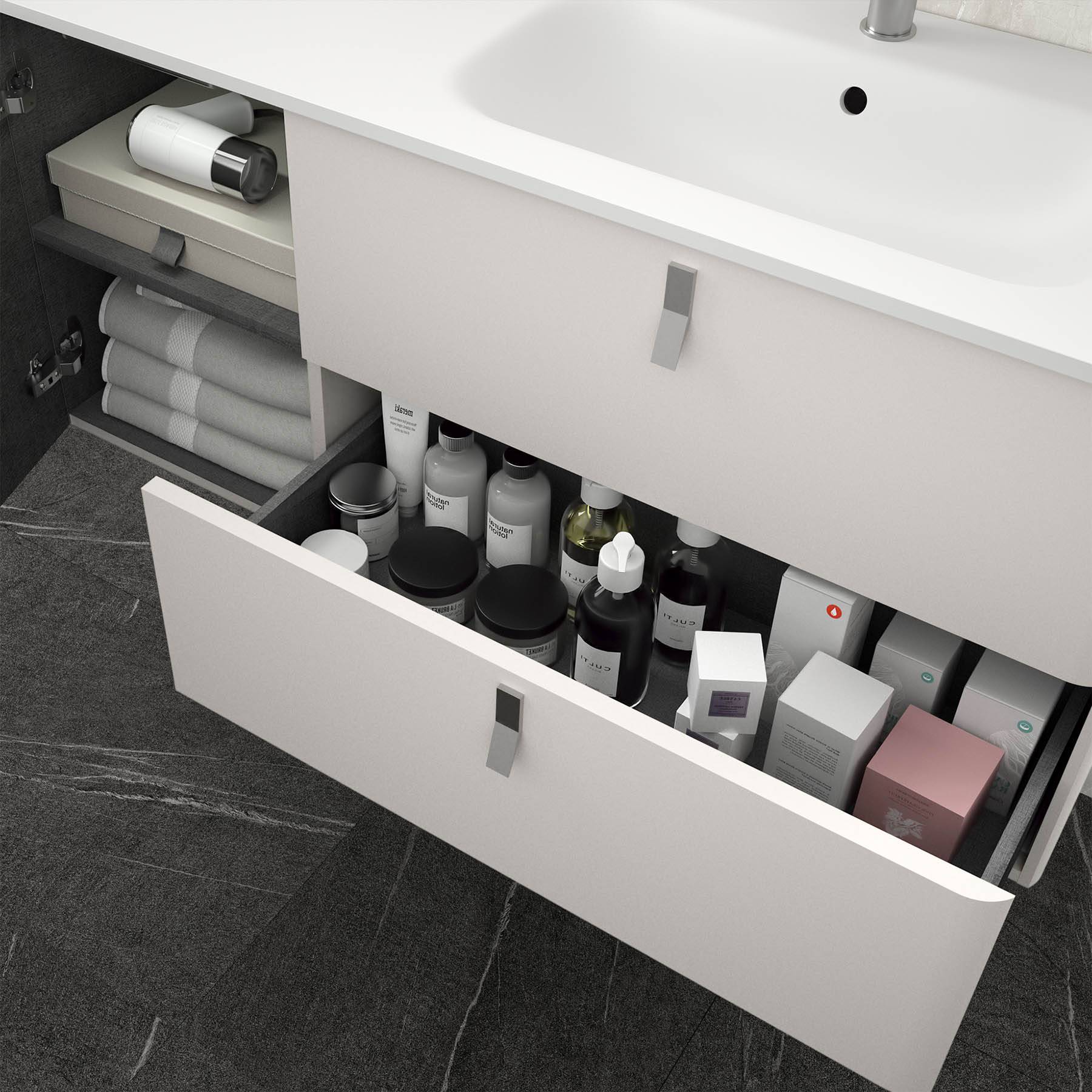 Salgar Schrank wandhängend UNIIQ 1200 links Nata Badmöbel