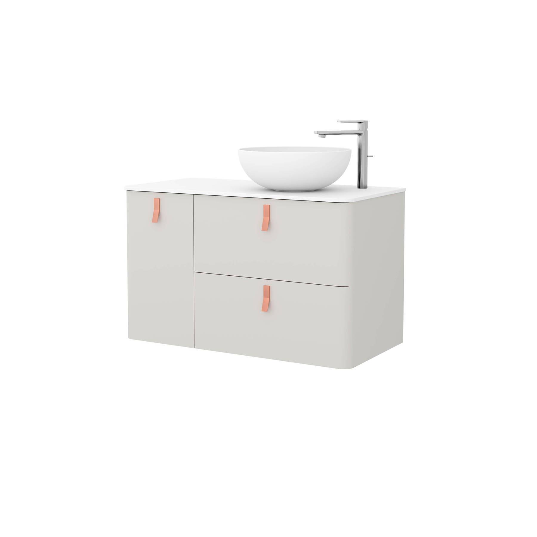 Salgar Schrank wandhängend UNIIQ 900 links Nata Badmöbel