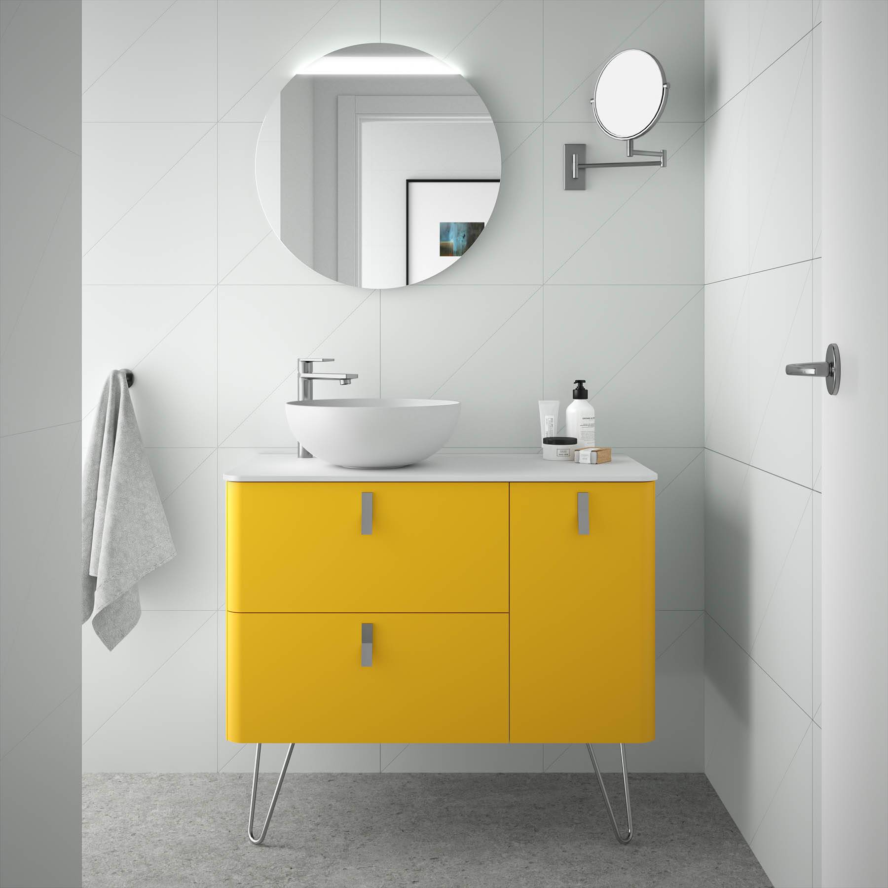 Salgar Schrank wandhängend UNIIQ 1200 rechts Sol Badmöbel