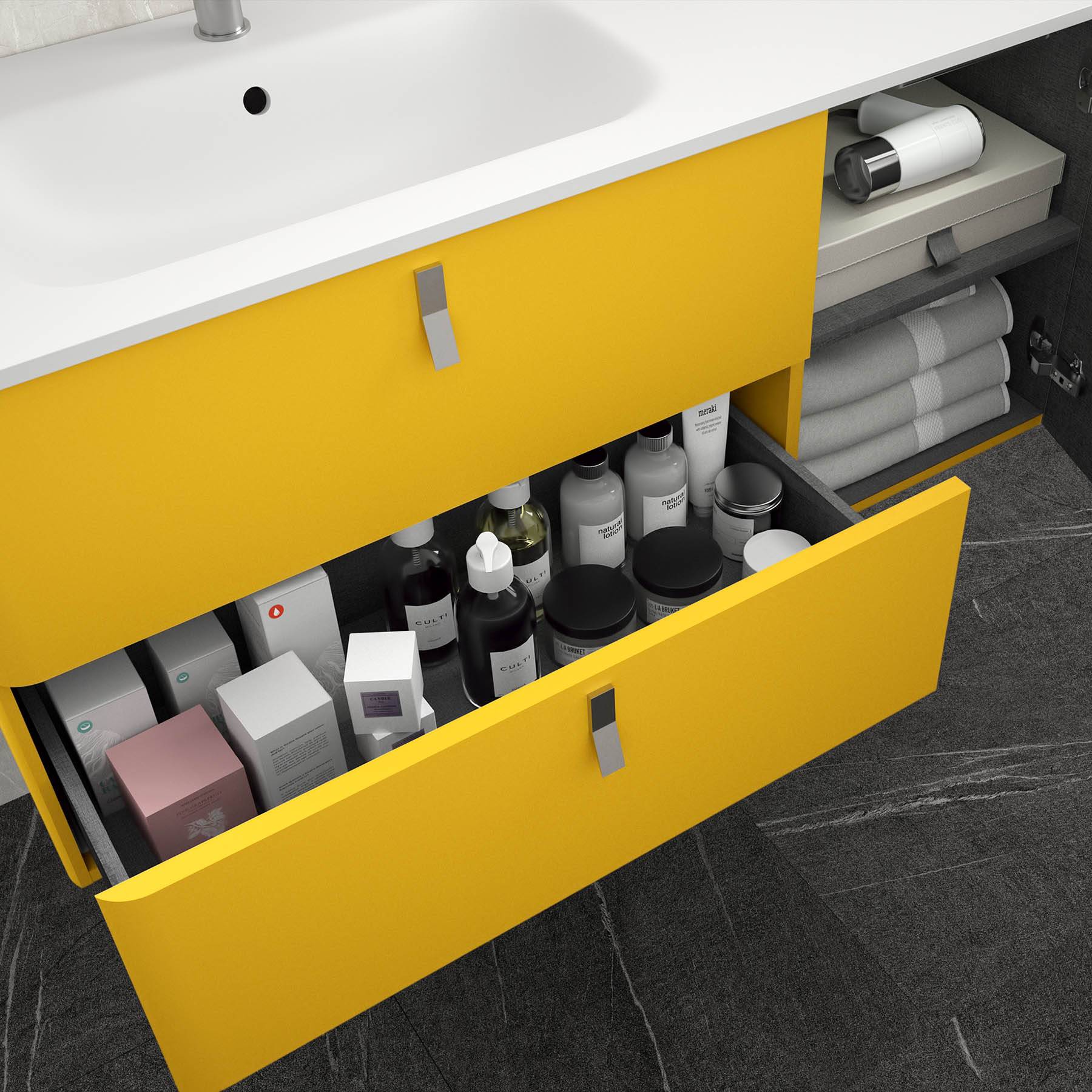 Salgar Schrank wandhängend UNIIQ 1200 rechts Sol Badmöbel