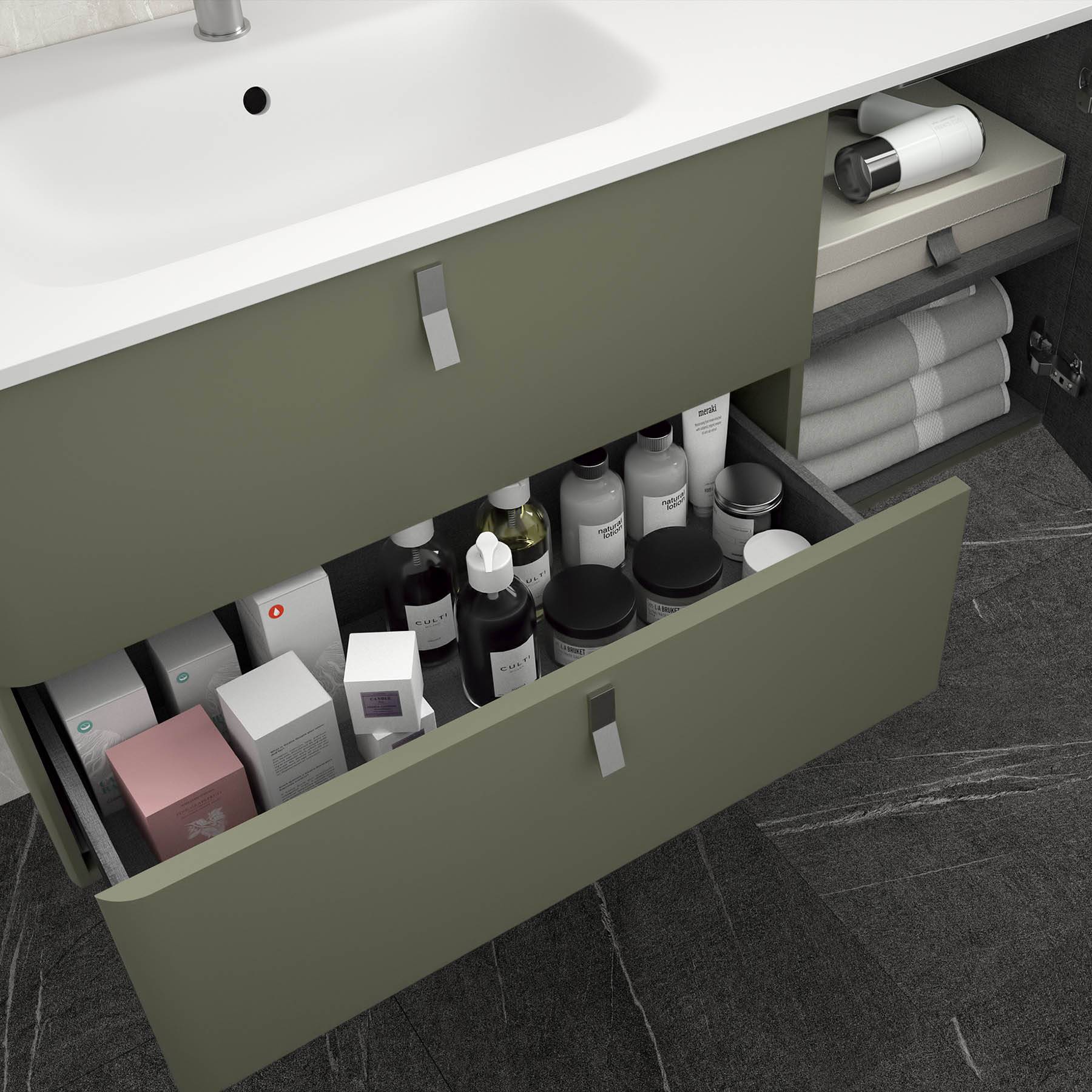 Salgar Schrank wandhängend UNIIQ 900 rechts Bosque Badmöbel