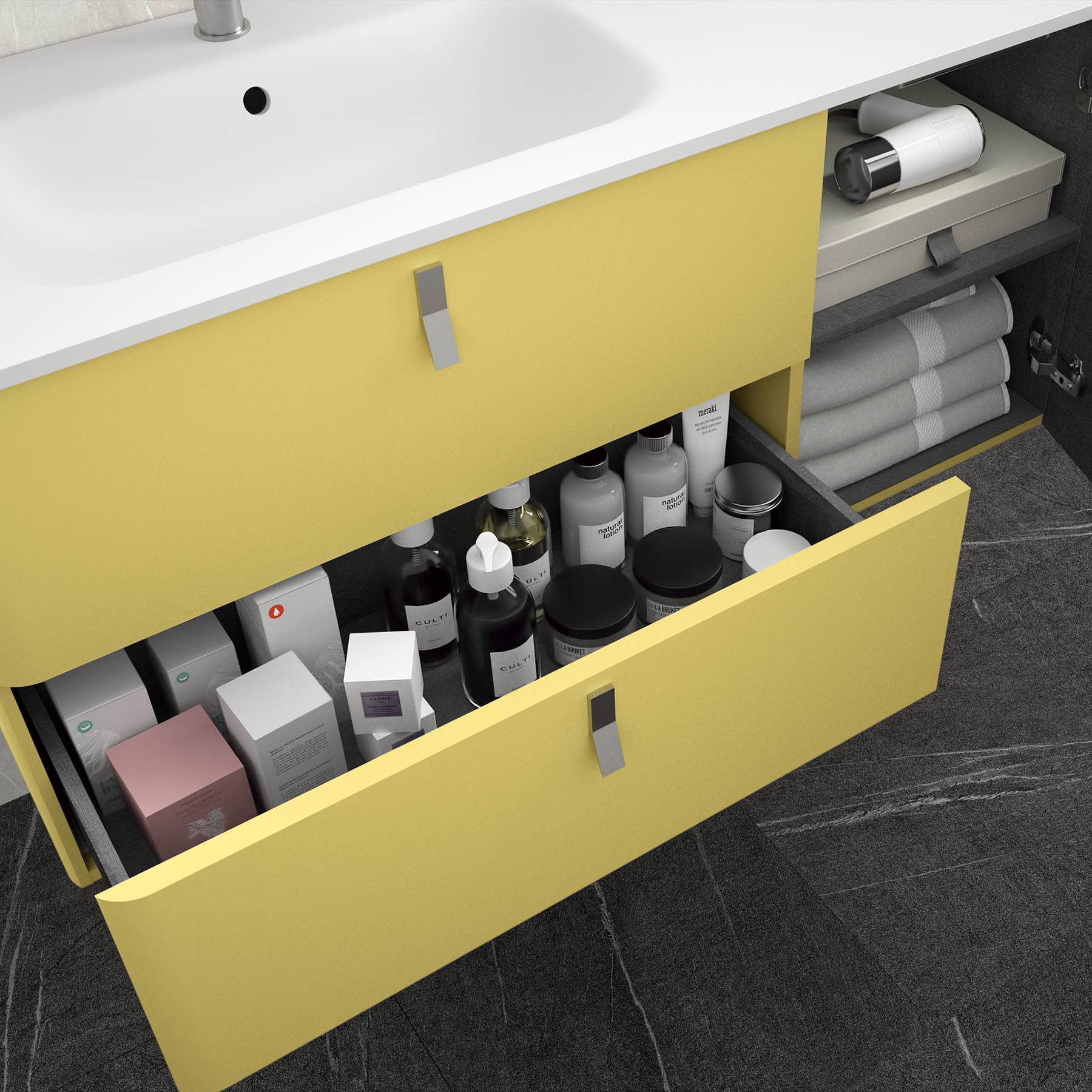 Schrank wandhängend UNIIQ 900 rechts Paja Badmöbel